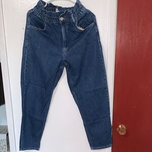 Zara Blue Boyfriend Jeans